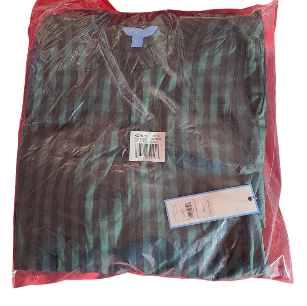 Draper James RSVP Country Core Buffalo Plaid Dress, Green, 3X - Picture 3 of 5